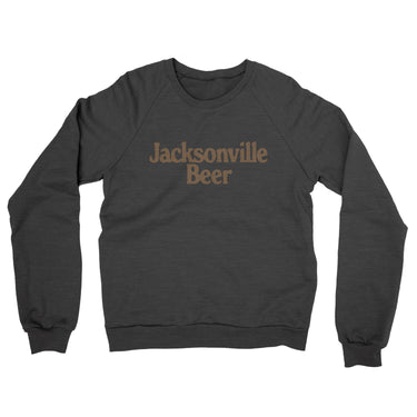 Jacksonville Beer Midweight French Terry Crewneck Sweatshirt-Allegiant Goods Co. Vintage Sports Apparel