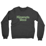 Minnesota Weed Midweight French Terry Crewneck Sweatshirt-Allegiant Goods Co. Vintage Sports Apparel