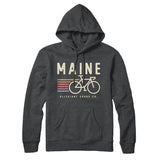 Maine Cycling Hoodie-Allegiant Goods Co. Vintage Sports Apparel