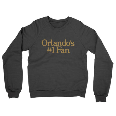 Orlando's Number 1 Fan Midweight French Terry Crewneck Sweatshirt-Allegiant Goods Co. Vintage Sports Apparel