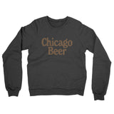 Chicago Beer Midweight French Terry Crewneck Sweatshirt-Allegiant Goods Co. Vintage Sports Apparel