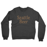Seattle Beer Midweight French Terry Crewneck Sweatshirt-Allegiant Goods Co. Vintage Sports Apparel