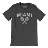 Miami Tennis in Dark Grey Heather Color
