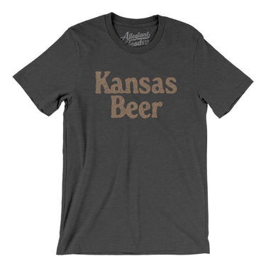 Kansas Beer Men/Unisex T-Shirt-Allegiant Goods Co. Vintage Sports Apparel