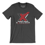 Excalibur Chicago Men/Unisex T-Shirt-Dark Grey Heather-Allegiant Goods Co. Vintage Sports Apparel