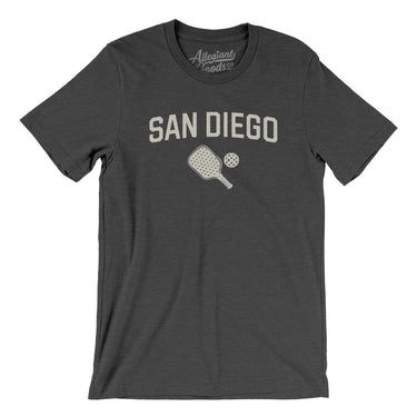 San Diego Pickleball in Dark Grey Heather Color