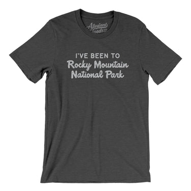 I've Been To Rocky Mountain National Park Men/Unisex T-Shirt-Allegiant Goods Co. Vintage Sports Apparel