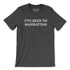 I've Been To Manhattan Men/Unisex T-Shirt-Dark Grey Heather-Allegiant Goods Co. Vintage Sports Apparel