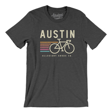 Austin Cycling Men/Unisex T-Shirt-Allegiant Goods Co. Vintage Sports Apparel