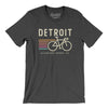 Detroit Cycling Men/Unisex T-Shirt-Dark Grey Heather-Allegiant Goods Co. Vintage Sports Apparel