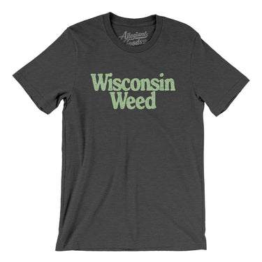 Wisconsin Weed Men/Unisex T-Shirt-Allegiant Goods Co. Vintage Sports Apparel