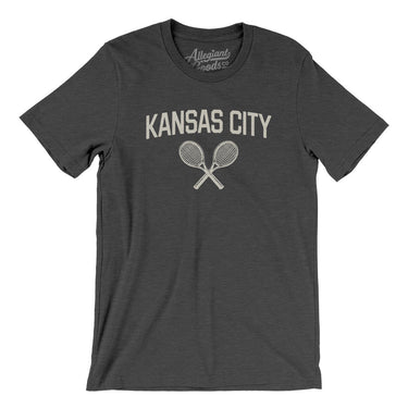 Kansas City Tennis in Dark Grey Heather Color