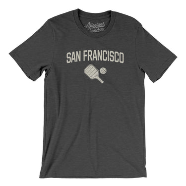 San Francisco Pickleball in Dark Grey Heather Color