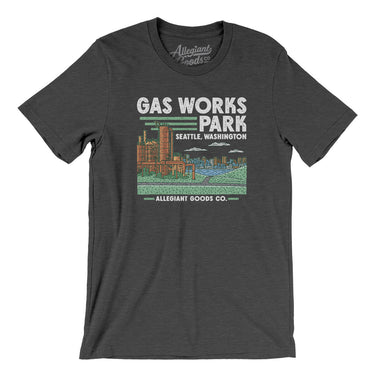 Gas Works Park Men/Unisex T-Shirt-Allegiant Goods Co. Vintage Sports Apparel