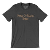 New Orleans Beer Men/Unisex T-Shirt-Dark Grey Heather-Allegiant Goods Co. Vintage Sports Apparel