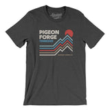 Pigeon Forge Tennessee Men/Unisex T-Shirt-Dark Grey Heather-Allegiant Goods Co. Vintage Sports Apparel