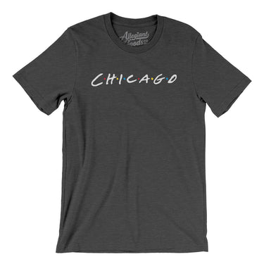 Chicago Friends Men/Unisex T-Shirt-Allegiant Goods Co. Vintage Sports Apparel
