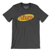 Albany Seinfeld Men/Unisex T-Shirt-Dark Grey Heather-Allegiant Goods Co. Vintage Sports Apparel