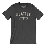Seattle Cycling in Dark Grey Heather Color