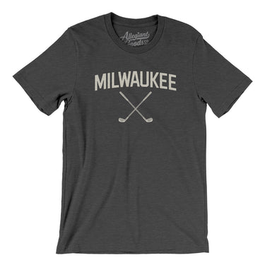 Milwaukee Golf Men/Unisex T-Shirt-Dark Grey Heather-Allegiant Goods Co. Vintage Sports Apparel