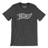 Chicago Pennant Men/Unisex T-Shirt-Allegiant Goods Co. Vintage Sports Apparel