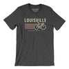 Louisville Cycling Men/Unisex T-Shirt-Dark Grey Heather-Allegiant Goods Co. Vintage Sports Apparel