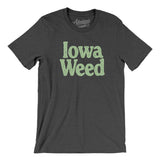 Iowa Weed Men/Unisex T-Shirt-Dark Grey Heather-Allegiant Goods Co. Vintage Sports Apparel