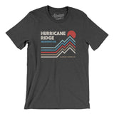 Hurricane Ridge Washington Men/Unisex T-Shirt-Dark Grey Heather-Allegiant Goods Co. Vintage Sports Apparel