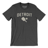 Detroit Pickleball Men/Unisex T-Shirt-Dark Grey Heather-Allegiant Goods Co. Vintage Sports Apparel