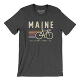 Maine Cycling Men/Unisex T-Shirt-Allegiant Goods Co. Vintage Sports Apparel