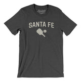 Santa Fe Pickleball Men/Unisex T-Shirt-Dark Grey Heather-Allegiant Goods Co. Vintage Sports Apparel