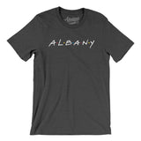 Albany Friends Men/Unisex T-Shirt-Allegiant Goods Co. Vintage Sports Apparel