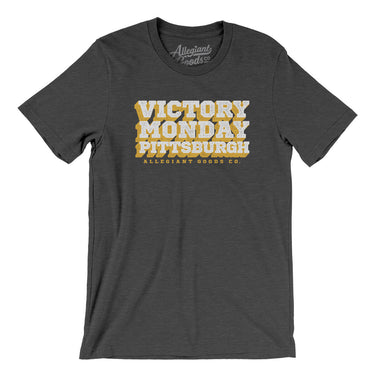 Victory Monday Pittsburgh Men/Unisex T-Shirt-Allegiant Goods Co. Vintage Sports Apparel