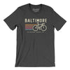Baltimore Cycling Men/Unisex T-Shirt-Dark Grey Heather-Allegiant Goods Co. Vintage Sports Apparel