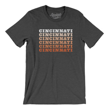 Cincinnati Repeat Men/Unisex T-Shirt-Allegiant Goods Co. Vintage Sports Apparel