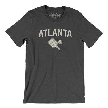 Atlanta Pickleball Men/Unisex T-Shirt-Dark Grey Heather-Allegiant Goods Co. Vintage Sports Apparel