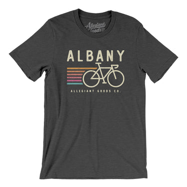 Albany Cycling Men/Unisex T-Shirt-Allegiant Goods Co. Vintage Sports Apparel