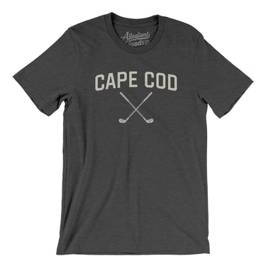 Cape Cod Golf Men/Unisex T-Shirt-Dark Grey Heather-Allegiant Goods Co. Vintage Sports Apparel