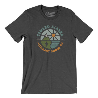 Seward Alaska Retro Badge Men/Unisex T-Shirt-Allegiant Goods Co. Vintage Sports Apparel