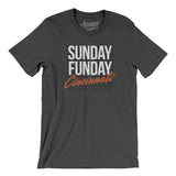 Sunday Funday Cincinnati Men/Unisex T-Shirt-Allegiant Goods Co. Vintage Sports Apparel