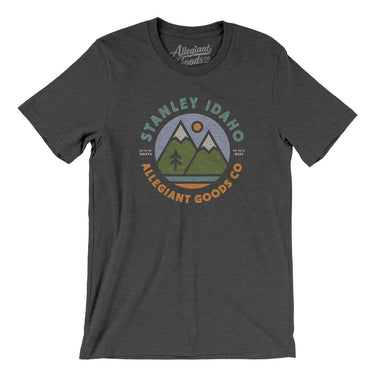 Stanley Idaho Retro Badge Men/Unisex T-Shirt-Allegiant Goods Co. Vintage Sports Apparel