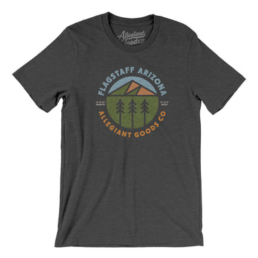 Flagstaff Arizona Retro Badge Men/Unisex T-Shirt-Allegiant Goods Co. Vintage Sports Apparel