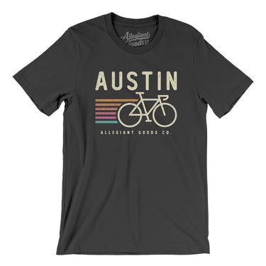 Austin Cycling Men/Unisex T-Shirt-Allegiant Goods Co. Vintage Sports Apparel