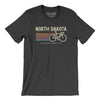 North Dakota Cycling Men/Unisex T-Shirt-Dark Grey-Allegiant Goods Co. Vintage Sports Apparel