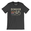 Denver Cycling Men/Unisex T-Shirt-Dark Grey-Allegiant Goods Co. Vintage Sports Apparel