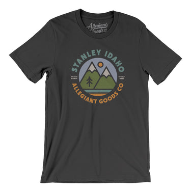 Stanley Idaho Retro Badge Men/Unisex T-Shirt-Allegiant Goods Co. Vintage Sports Apparel