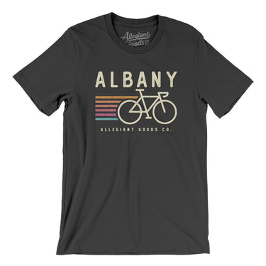 Albany Cycling Men/Unisex T-Shirt-Allegiant Goods Co. Vintage Sports Apparel
