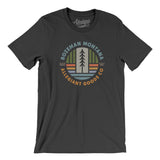 Bozeman Montana Retro Badge Men/Unisex T-Shirt-Dark Grey-Allegiant Goods Co. Vintage Sports Apparel