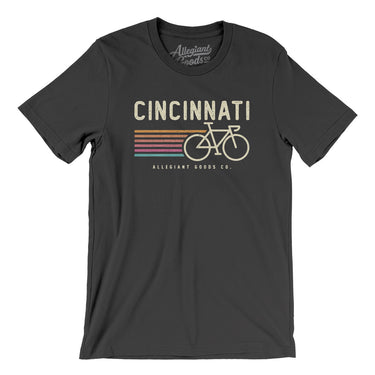 Cincinnati Cycling Men/Unisex T-Shirt-Allegiant Goods Co. Vintage Sports Apparel