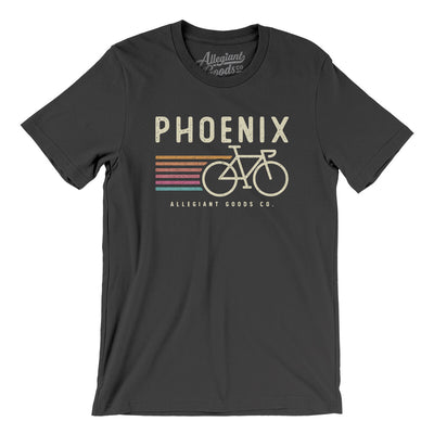 Phoenix Cycling Men/Unisex T-Shirt-Dark Grey-Allegiant Goods Co. Vintage Sports Apparel